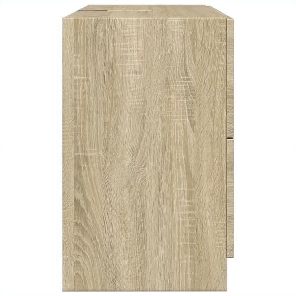 vidaXL håndvaskskab Sonoma eg 78x37x59 cm