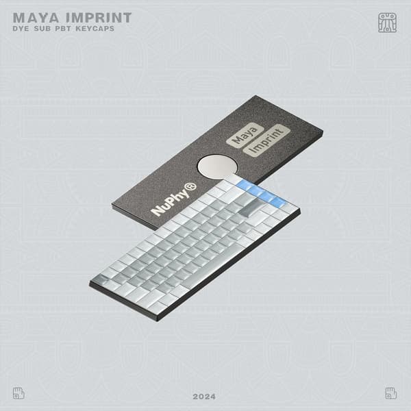 NuPhy - Maya Imprint nSA Dye-sub PBT-tangenter allt-i-ett