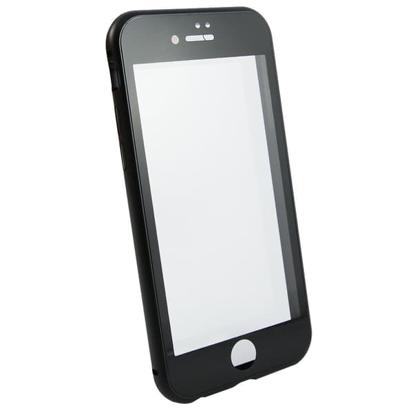 ERBORD Magnetisk Etui i Helglas til iPhone 6/6S 4.7 - Sort