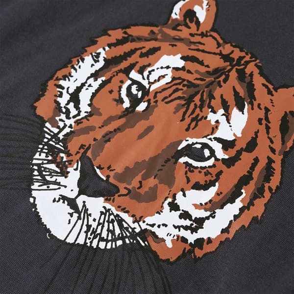Børne langærmet T-shirt, antracit, 116