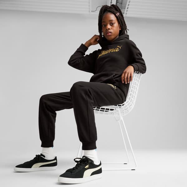 Puma ESS+ Script hættetrøje [682780 01] størrelse 140