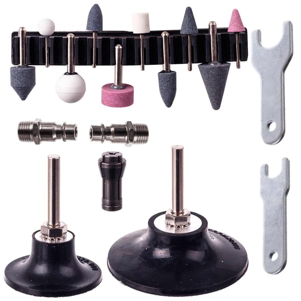 PNEUMATISK SLIPSET RAK VINKEL 6+3MM SLIPNING