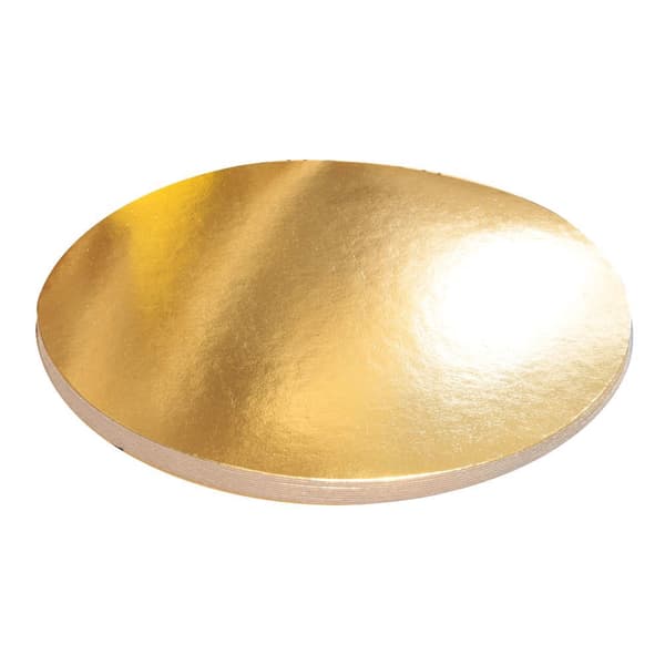 Kagefad 34 cm guld 10 stk.