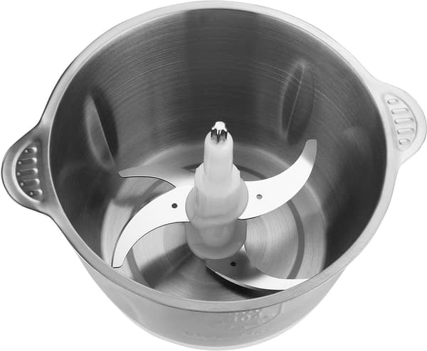 Elektrisk kött-/grönsakshackare med stålskål 2L KD4121