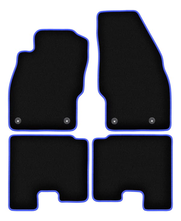 CARLUX-BLÅ bilmåtter til: Opel Adam hatchback (2012-)