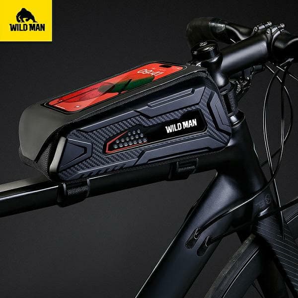 Ramväska, cykelfäste WILDMAN M90, svart