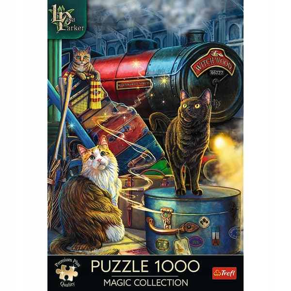 10897 Puslespil 1000 Premium Plus - Magisk samling: Hekseekspressen