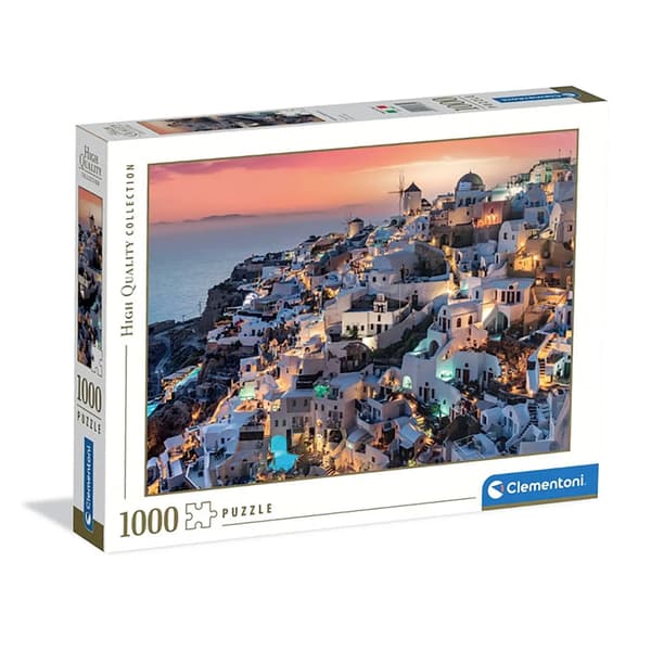 1000-bitars pussel. HQ Nyanser av Santorini