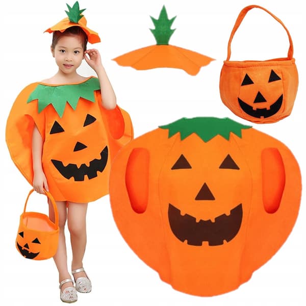 [paket][1] Pumpa Halloween-kostym Pumpa-kostym Z659
