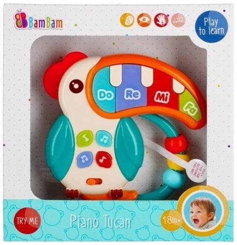 Tukanpiano färgglatt BAM BAM