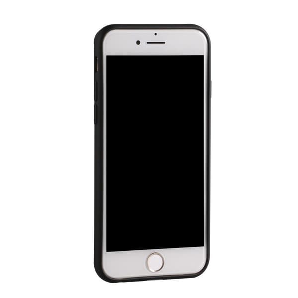Blødt TPU CamShield-cover til SE 2020/8/7/6/6S 4.7 - Sort