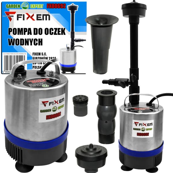 DAMPUMPEFONTÆNE 230V