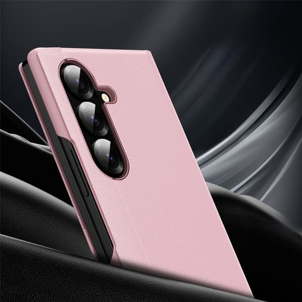 Samsung Galaxy Z Fold7 Smart View Pung-etui, Lyserød