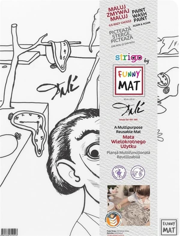 Dali Funny Mat STRIGO transparent matta