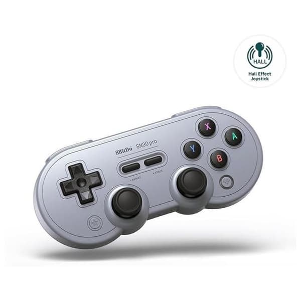 8BitDo SN30 Pro Gamepad Hall Effect Grå