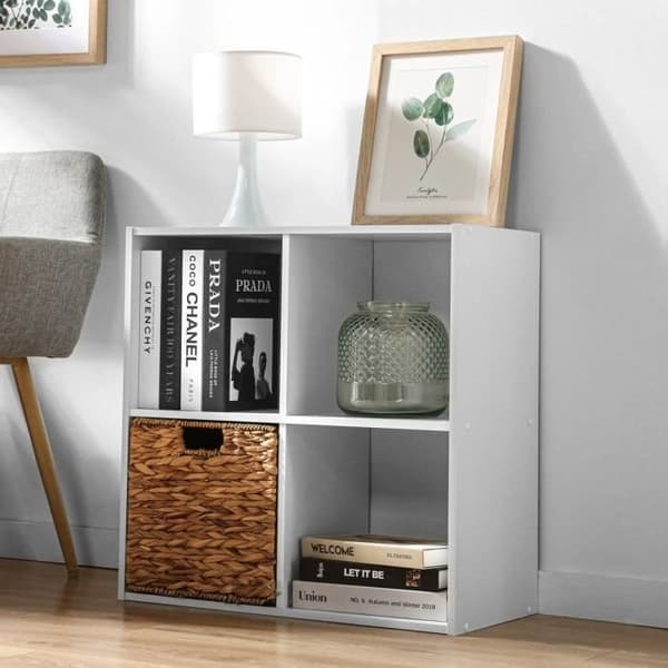 COMPO Opbevaringsmøbel 4 rum Hvid - L61,5 cm