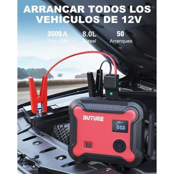 Batteriboostare - BUTURE - BR700 - 150 PSI - 3500A - 26800mAh - 160WCC