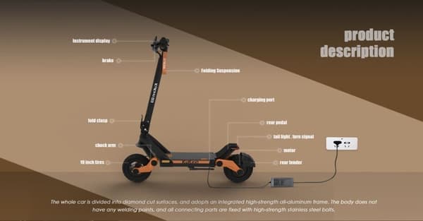 KUKIRIN G3 Elscooter