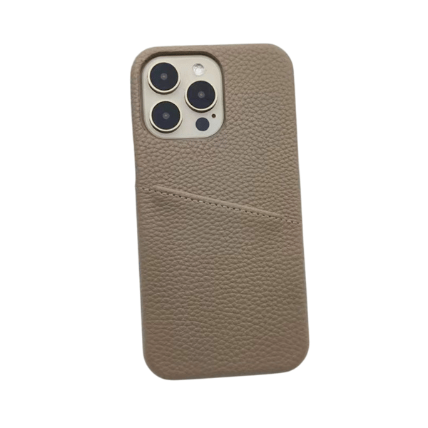 iPhone 16 Plus Skal med Kortfack - Cappuccino