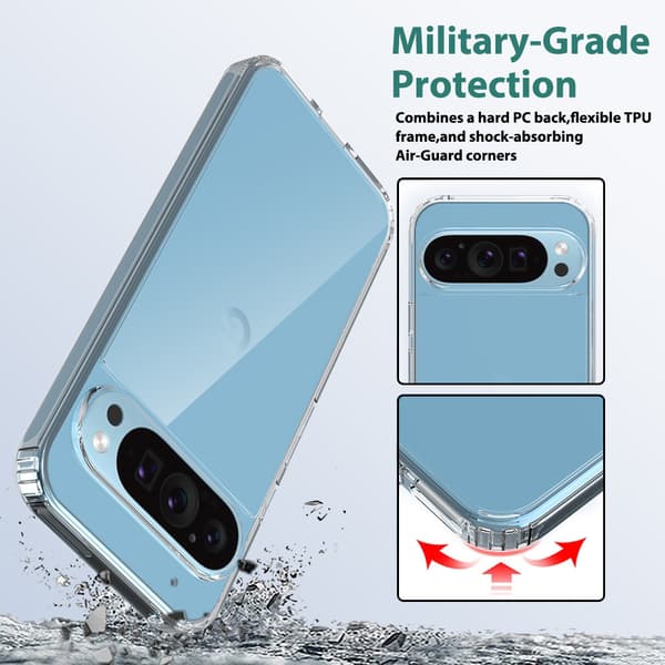 Google Pixel 9 Pro XL Skal - Transparent