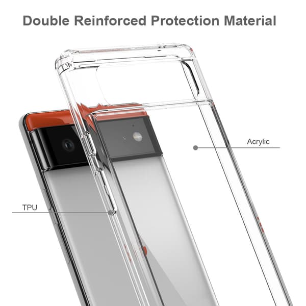 Google Pixel 9/9Pro Skal - Transparent