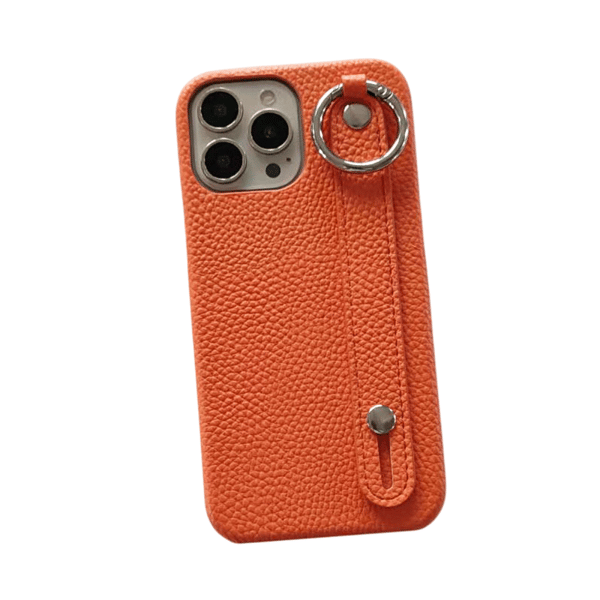 iPhone 13 Mini Skal med Ring - Orange