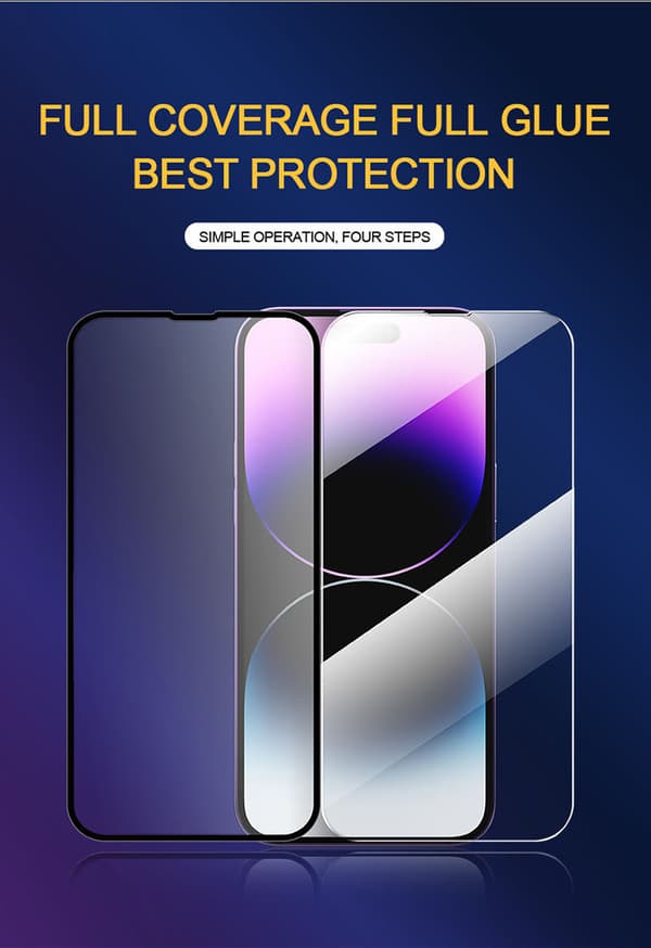 iPhone 14 Pro Max Skärmskydd - Härdat Glas