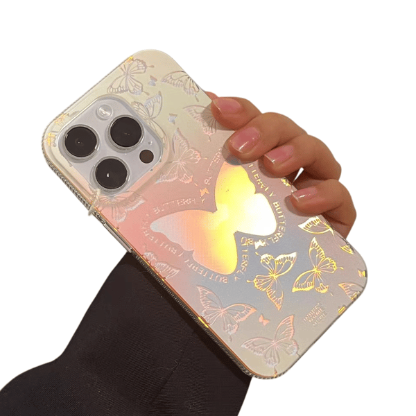 iPhone 15 Pro Max Skal - Summer Butterfly