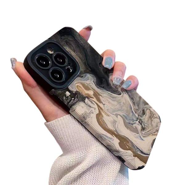 iPhone 13 Skal - Ink Marble