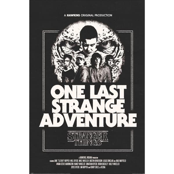 Poster - STRANGER THINGS 5 (ONE LAST ADVENTURE)