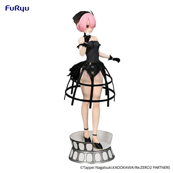 Staty - Re: Zero Exceed Creative PVC Statue Ram Cage Dress 22 cm