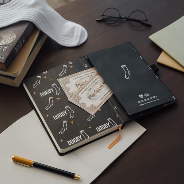 Notesbog - Harry Potter - Dobby Premium A5 Notesbog med Pen