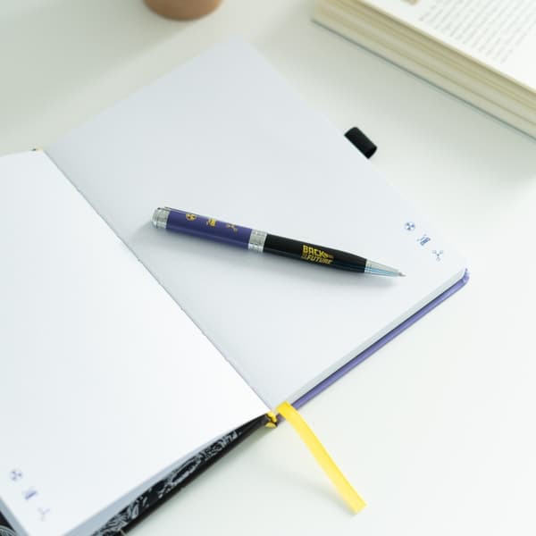 Anteckningsbok - Back to the Future – Premium A5 Notebook med Penna