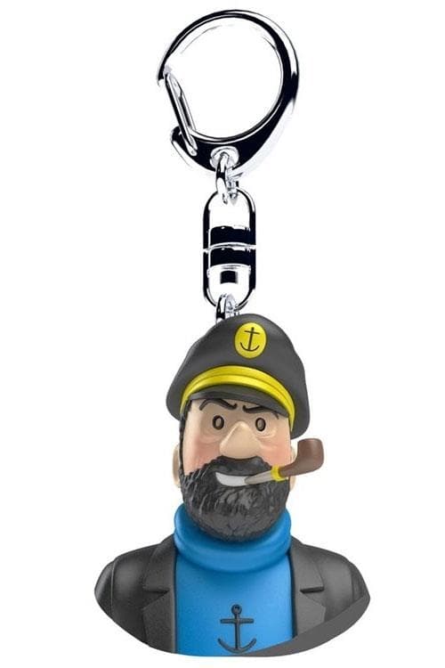 Tintin - Nøglering - Kaptajn Haddock Buste 4,5 cm