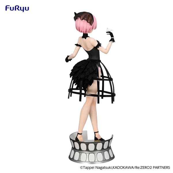 Staty - Re: Zero Exceed Creative PVC Statue Ram Cage Dress 22 cm