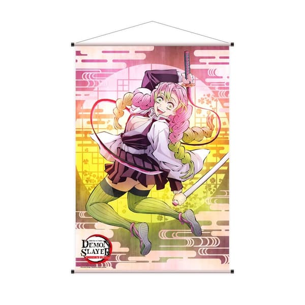 Posterflagga - Demon Slayer Wallscroll Mitsuri 60 x 90 cm