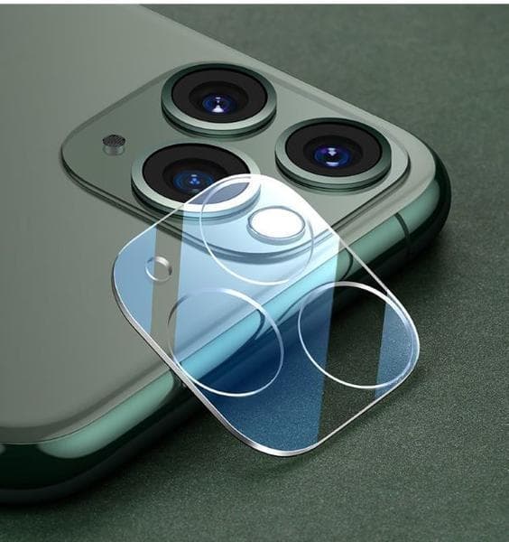 2-Pack iPhone 11 Pro Max Kamera Linsskydd Härdat Glas 0,2mm