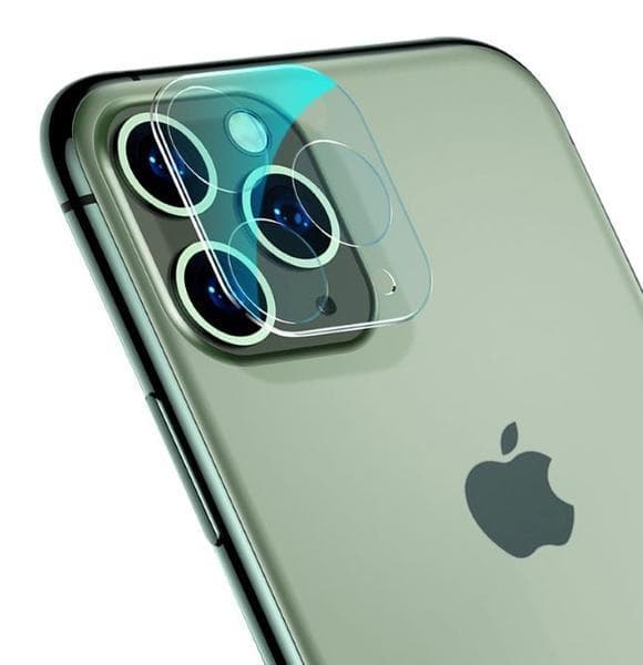 2-Pack iPhone 11 Pro Kamera Linsskydd Härdat Glas 0,2mm