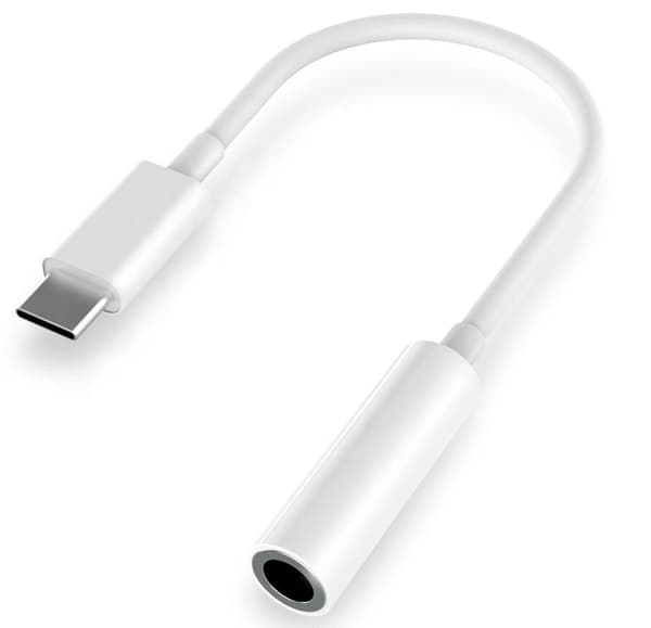 2-pack USB C - 3,5 mm:n audioadapteri
