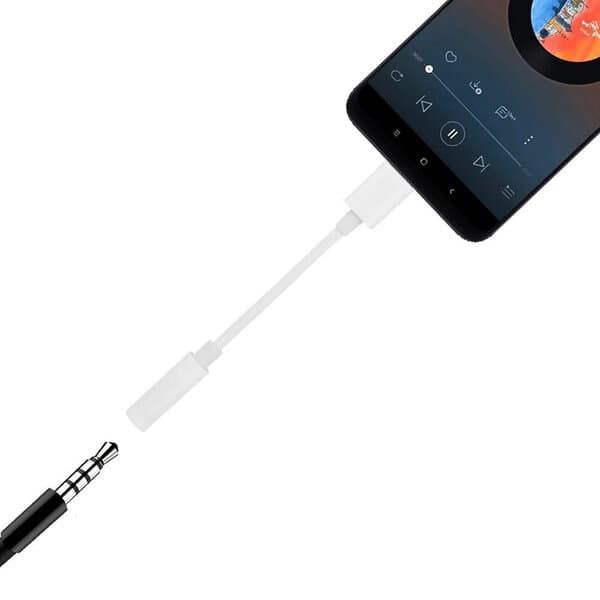 2-pack USB C - 3,5 mm:n audioadapteri