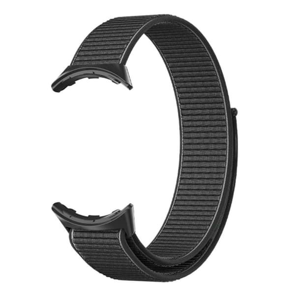 Google Pixel Watch -ranneke, musta, nylon