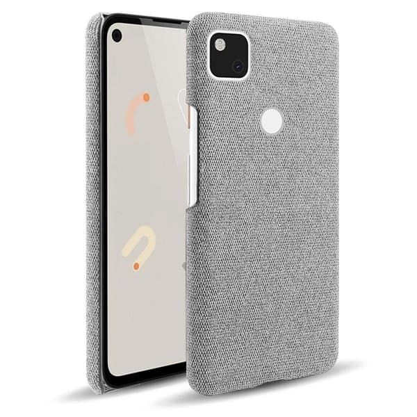 Google Pixel 4a 5g Tekstil Cover - Grå
