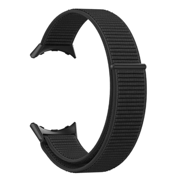 Google Pixel Watch -ranneke, musta, nylon