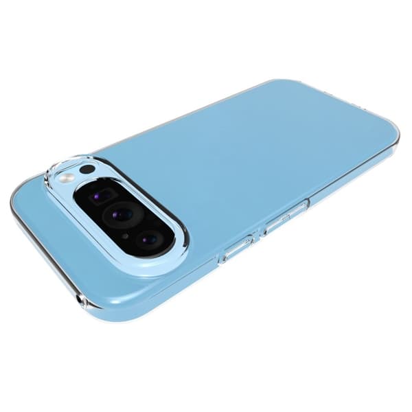 Google Pixel 9 / 9 Pro Läpinäkyvä Pehmeä TPU-suojus