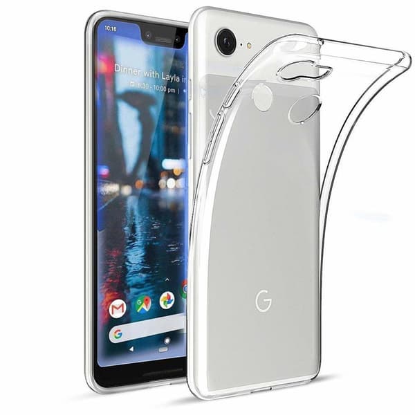 Google Pixel 3 XL Transparent Blød TPU Cover