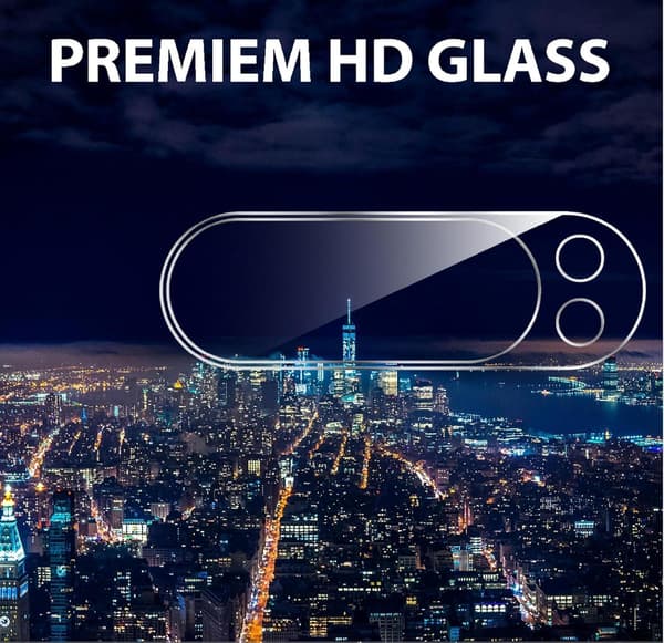 2 kpl Google Pixel 9 Pro Kamera Linsskydd Härdat Glas 0,2mm