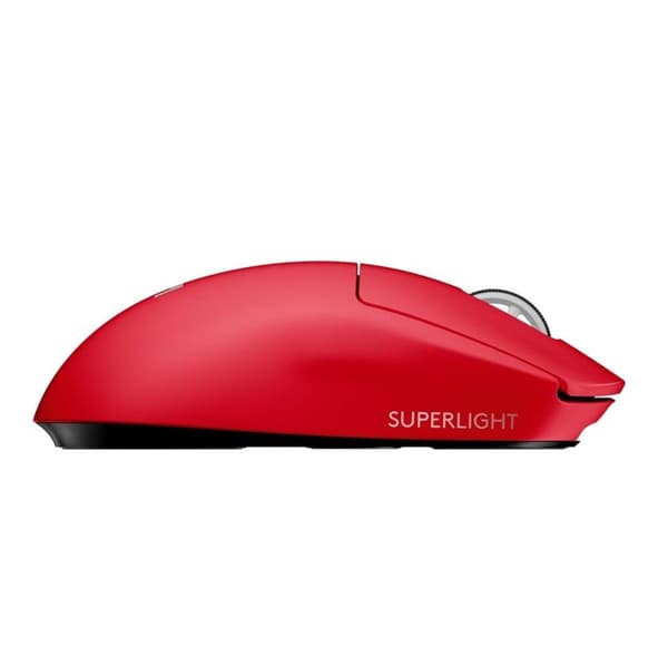 Logitech G PRO X Superlight Wireless Gaming Mouse, Red