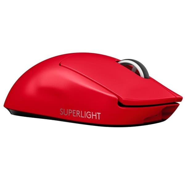 Logitech G PRO X Superlight Wireless Gaming Mouse, Red