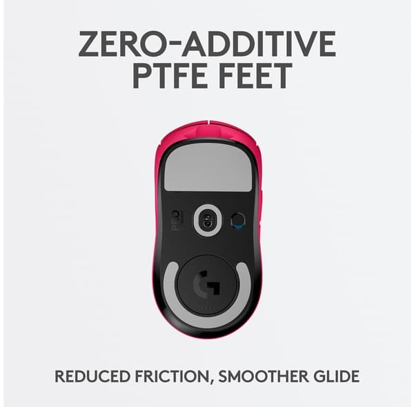 Logitech G PRO X Superlight Wireless Gaming Mouse, Magenta