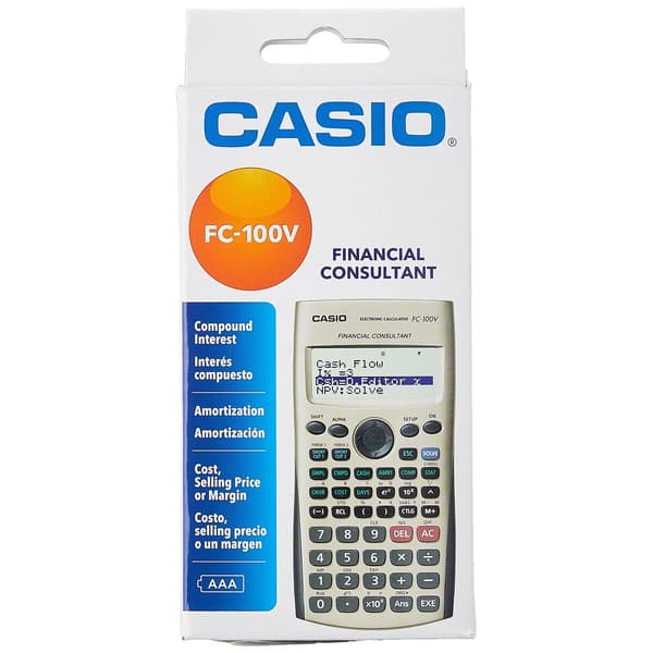 Finansiell kalkulator Casio FC-100V